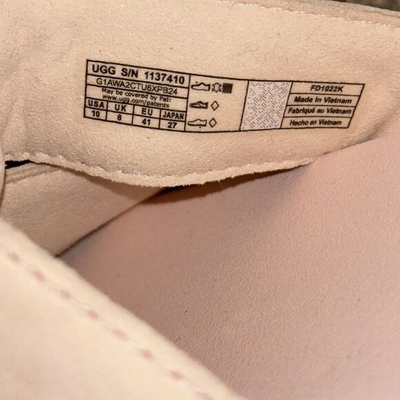 UGG ASHTON STRAPPY PLATFORM NUBUCK LEATHER SANDALS 10W /8M Cute‎ Goth Grunge Emo - Picture 8 of 10